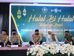 Kapolda NTB Hadiri Halal Bihalal Pondok Pesantren Manhalul Ma’rif Darek Loteng