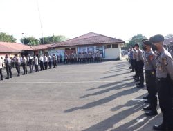 Wakapolres Dompu Apreasi Tugas Personil Dalam Mengamankan Mudik Maupun Arus Balik Masyarakat