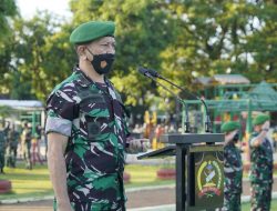 Korem 162/WB Gelar Apel Bersama Dalam Rangka Halal Bihalal Sekaligus Persiapan Menyambut Kedatangan Panglima TNI
