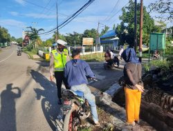 Ini pesan Anggota Sat Lantas Polres Bima Kota Terhadap Pengendar Di Bawah  Umur