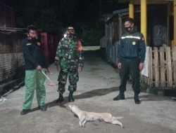 Ini Yang Disampaikan Bhabinkatibmas Saat Dampingi Tim Surveiles