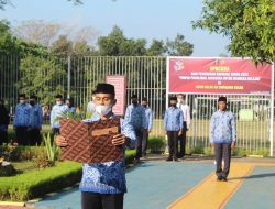 Semangat Pendidikan, Lapas Sumbawa Besar Laksanakan Upacara Bendera