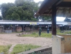 Polsek Sandubaya Lakukan Pengamanan Penutupan Pasar Hewan Selagalas