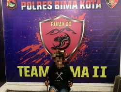 Tim Puma Polres Bima Kota Tembak  DPO  Pelaku Curanmor
