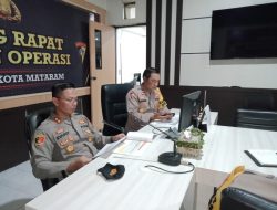 Polresta Mataram Gelar Rapat Koordinasi Operasi Bina Waspada Rinjani 2022