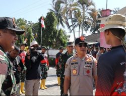 Wakalemdiklat Polri dan Wadanjen Akademi TNI Tinjau Latsitardanus ke42 di Lombok Tengah