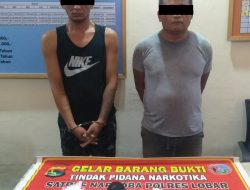 Polres Lobar Berhasil Tangkap Pengedar dan 42,88 Gram Sabu