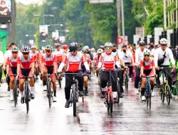  Inilah pesan Kapolri saat Merayakan Parade Kemenangan  Atlet Indonesia di Sea Games 2022