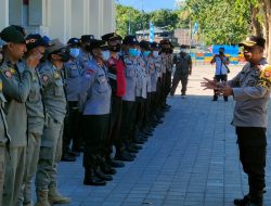Polresta Mataram Amankan Pertandingan Semifinal Gala Sepakbola Se Kota Mataram