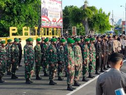 TNI, Polri dan Pemda Kompak Gelar Patgab Amankan Pawai Takbiran