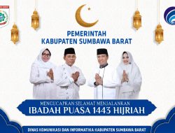 Iklan kerjasama dengan Kominfo Sumbawa Barat