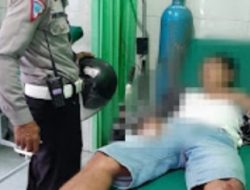 Tim Ops Ketupat Rinjani 2022, Pospam Narmada Sigap Tangani Laka Lantas