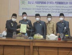 DPRD Sumbawa Tetapkan 9 Ranperda