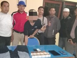 Tak Butuh Waktu Lama Polsek Buer Berhasil Ungkap  Kasus Pencurian Alfarmat