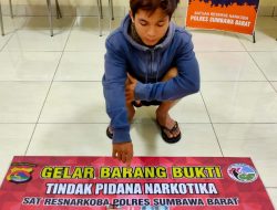 Ketahuan Menguasai Shabu Seorang Pemuda Di Amankan Polisi