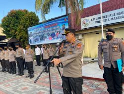 Kapolresta Himbau  personil  untuk Layani Masyarakat Jelang Hari Bhayangkara Ke 76
