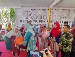 Bhabinkamtibmas Dampingi Kegiatan Roadshow Ketua PKK Provinsi NTB