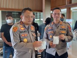 Sat Resnarkoba  Polresta Mataram Gagalkan 1 kg   Narkoba Selundupan  Aceh