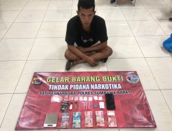 27 Poket Sabu berhasil diamankan polisi