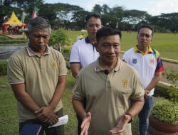 Danrem 162 Hadiri Pembukaan Liga Santri secara Zoom di Lapangan Trisula Yonif 742 /SWY