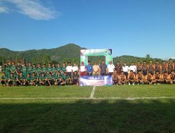 Kabag Log Polres  KSB Hadiri Pembukaan Liga Santri PSSI Piala Kasad 2022