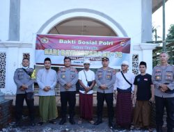 HUT Bhayangkara ke-76, Polres Loteng Laksanakan Bakti sosial