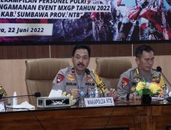 Polda NTB Gelar Latpraops Pengamanan MXGP Samota
