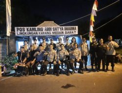 Sat Binmas Polresta Mataram Dampingi Tim Baharkam Mabes Polri Cek Poskamling
