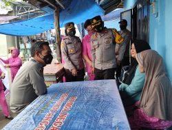 Kapolres Batubara Bersama PJU Besuk Anggota Kodim 02/08AS Yang Sakit