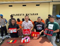 Residivis Narkoba Asal Ampenan Kembali Ditangkap