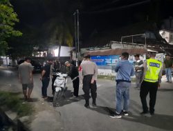 Polres Bima Kota Intens Patroli Malam Pasca Bentrok Antar Kampung