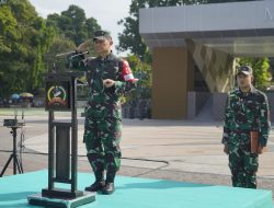 Danrem 162/WB Pimpin Apel Gelar Pasukan Pengamanan VVIP Kunker Wapres RI Ke Wilayah Provinsi NTB