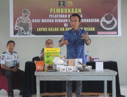 Lapas Sumbawa Bekali WBP Lewat Pelatihan Barista