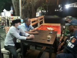 Babinsa Koramil Aikmel Kompak Gelar Patroli Malam Dengan Aparat Desa