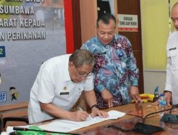 Mou Hibah Barang Milik Daerah Dengan KKP RI, Ini Kata Bupati Sumbawa