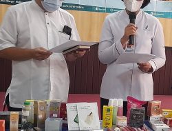 BBPOM NTB Sita  Sejumlah Produk Kecantikan Tanpa Izin