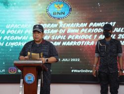 Kepala BNN RI: Jabatan Adalah Amanah, Upah Besar di Surga