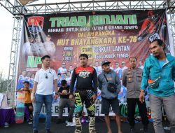 Hut Bhayangkara ke-76, Polres Loteng Adakan Trabas