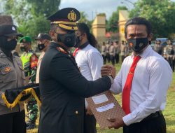 Kapolres Beri Penghargaan Terhadap Anggota  Berprestasi