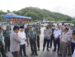 Kapolda NTB, Danrem 162/WB Cek Posko Operasi Aman Nusa II Tahun 2022 Penanganan Penyakit Mulut dan Kuku (PMK) Lembar