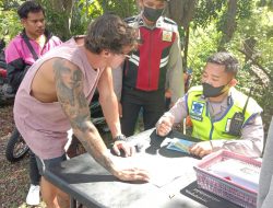 Hari Pertama Operasi Patuh Polres KSB, Didominasi Pelanggaran Tanpa Helem