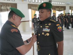 Danrem 162/WB Pimpin Penyerahan Jabatan Kasrem 162 dan Sertijab Kasilog
