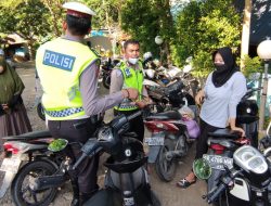 Ops Patuh Rinjani Polresta Mataram Sasar Pengendara Knalpot Berong