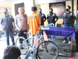 Tim Opsnal Polsek Pagutan Amankan Pelaku Pencurian