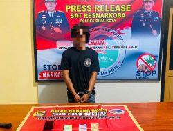 Tim Cobra Bravo Polres Bima Tangkap Mahasiswa Lantaran Miliki Ganja