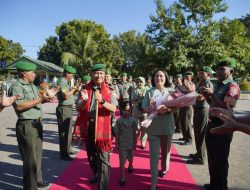 Kunker ke Kodim 1607/Sumbawa, Danrem 162 Minta Anggota Jaga Etos Kerja dan Selalu Berdoa