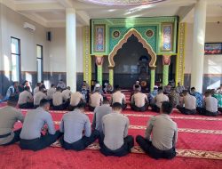 Polres Dompu Rutin Laksanakan Bimbingan Rohani Setiap Hari Jumat