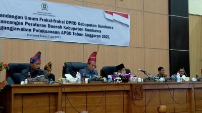 Fraksi Gerindra Sumbawa Apresiasi  Upaya Pemda Atasi Tantangan Akibat Covid-19