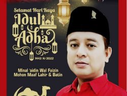 Ketua DPD BMI PDIP NTB: Selamat Hari Raya Idul Adha 1443 H/2022 M