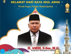 Keluarga Besar Inspektorat Kabupaten Sumbawa Mengucapkan Selamat Hari Raya Idul Adha 1443 H/2022 M